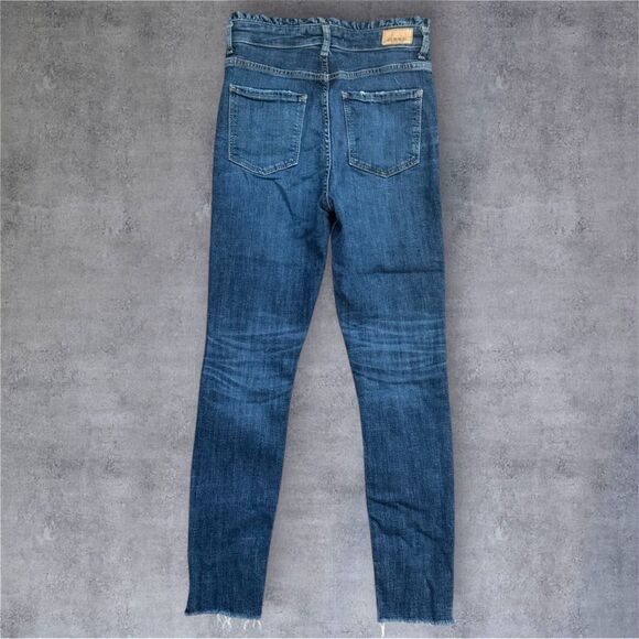 Zara Basic Denim Z1975 Skinny Denim Blue Jeans - Picture 2 of 5